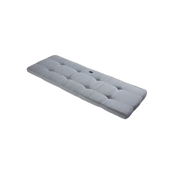 Kissen für 3-Personen-Bank - 141 x 50 cm - Grau