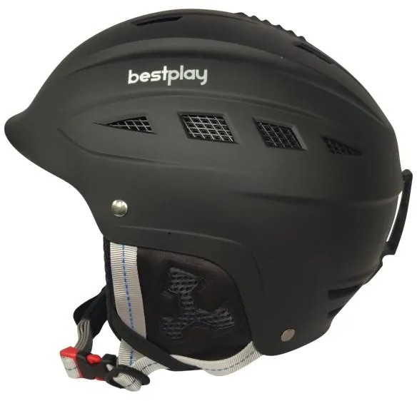 Bestplay Skihjelm schwarz 51-53cm